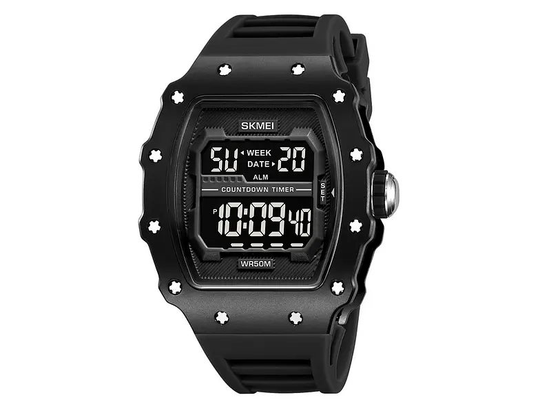 Чоловічий наручний годинник 2296MTBKBK Matte Black Skmei acs0030043 - фото 2