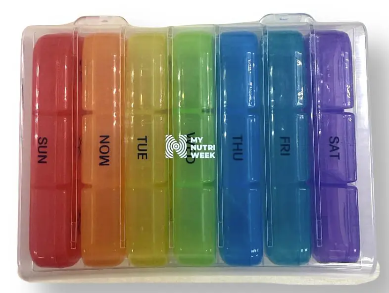 Контейнер для таблеток Plastic Bulk Medicine Box Storage MEMOSAN