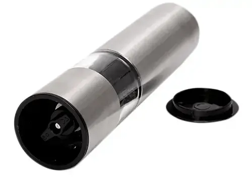 Измельчитель специй Mesko MS 4432 керамическая жернова прозрачный контейнер регулировка помола - фото 2