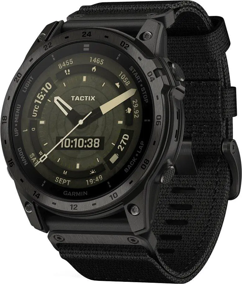 Смарт-годинник Garmin Tactix 7 AMOLED Edition Premium Tactical GPS Watch with Adaptive Color Display (010-02931-00/01/14)