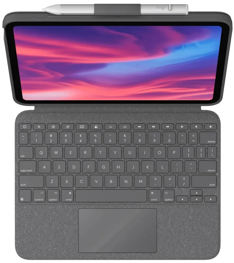 Чохол-клавiатура Logitech Combo Touch для Apple iPad 10.9 Gen 10 Oxford Grey (920-011382) - фото 2