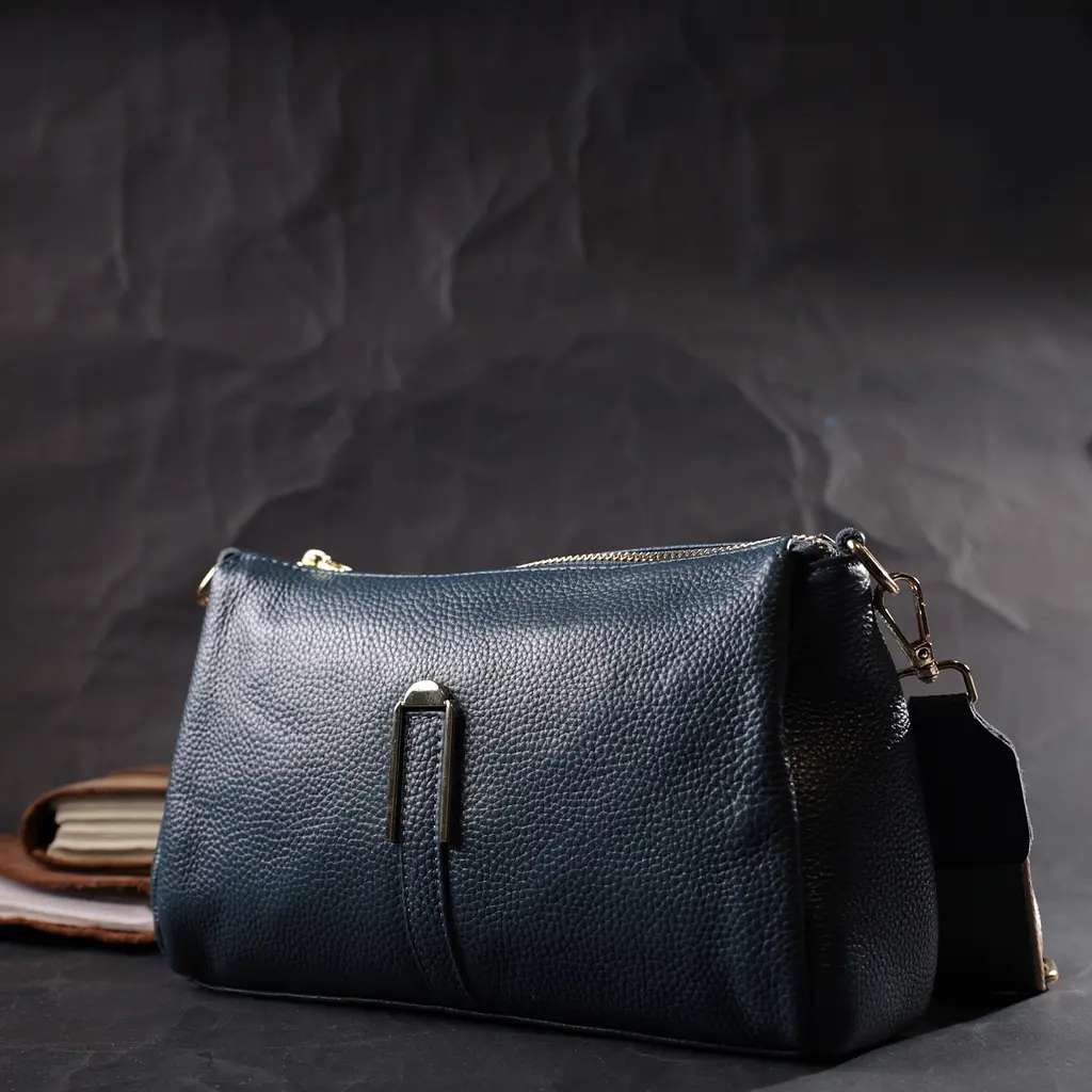 Жіноча сумка через плече Vintage з натуральної шкіри 24х16х6.5 см sum0029018 - фото 9