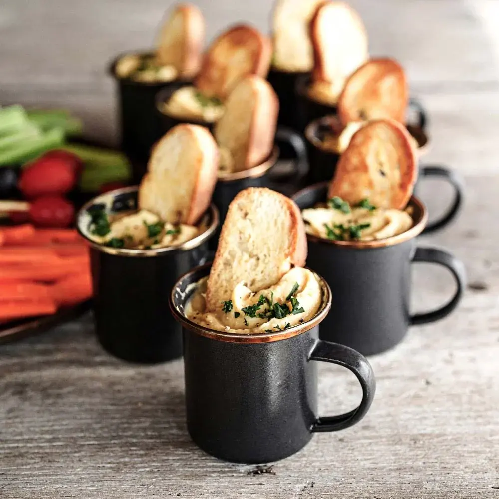 Набір чашок Barebones Espresso Cup/Enamel/Set 2 шт Charcoal - фото 5