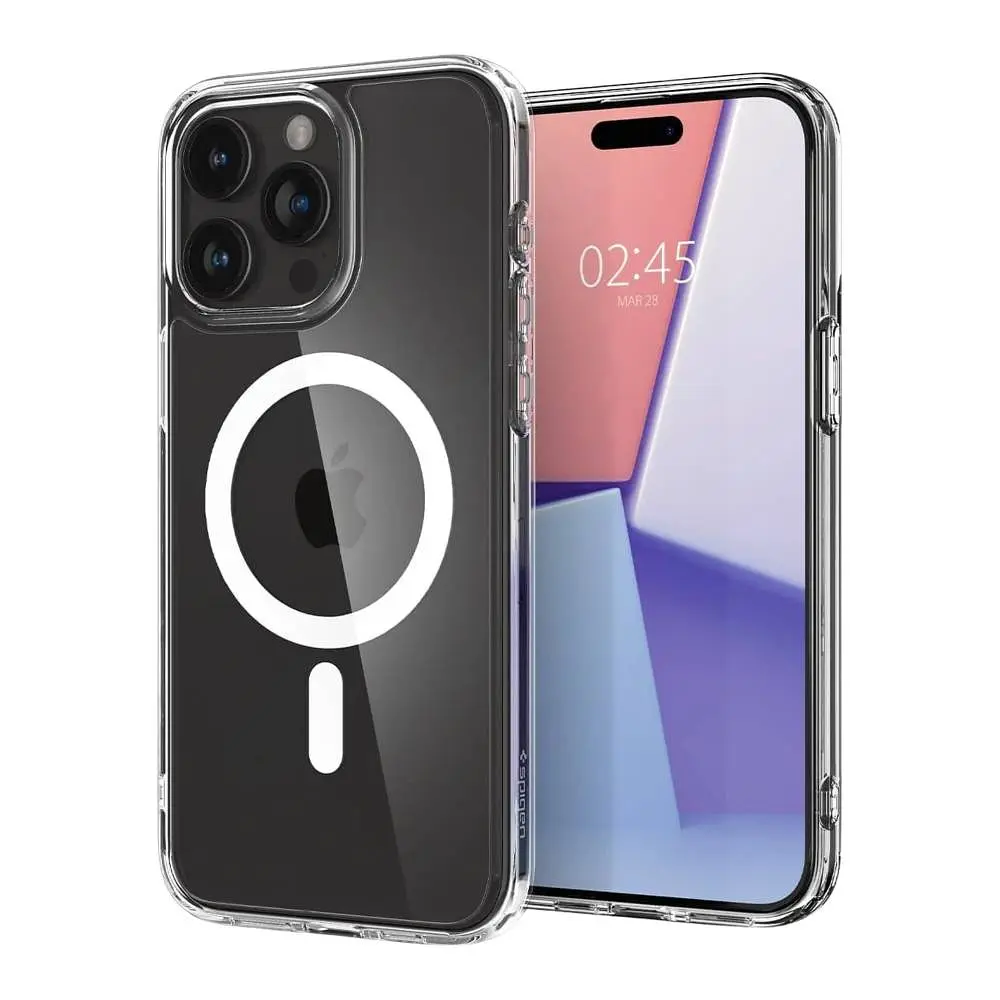 Чохол Spige Ultra Hybrid MagSafe Apple iPhone 15 Pro Transparent - фото 2