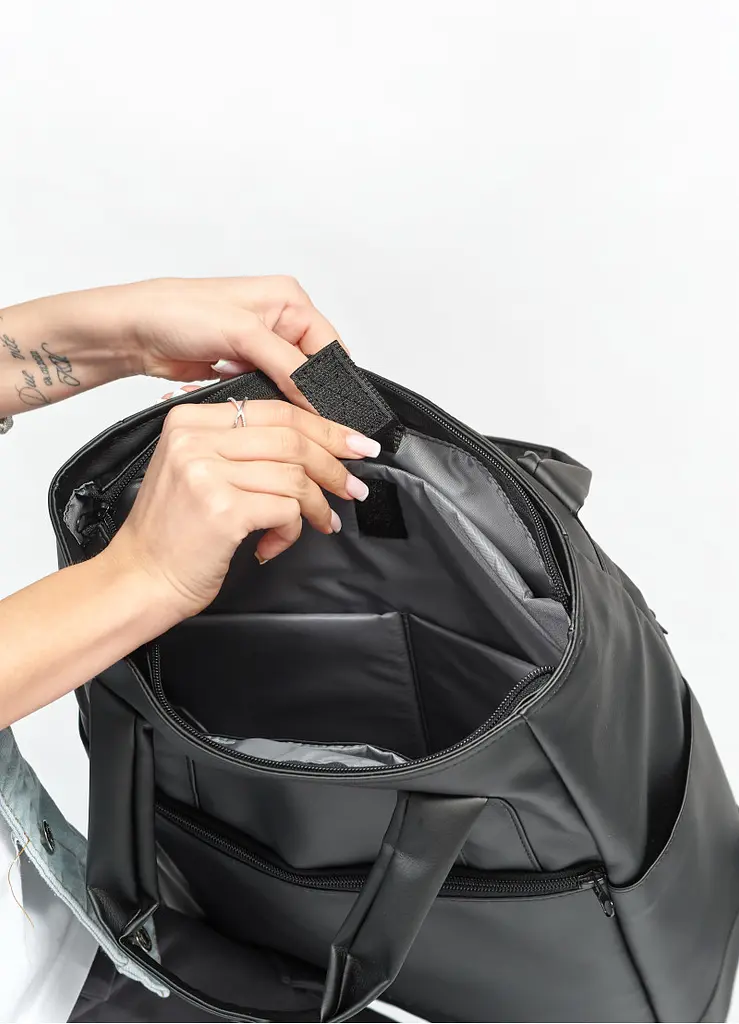 Сумка Sambag Shoper RCH чорна 43 х 31 х 15 см (93541001) - фото 12