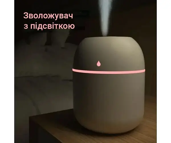 Зволожувач повітря ViO HU-15 з LED-підсвіткою, міні - фото 3