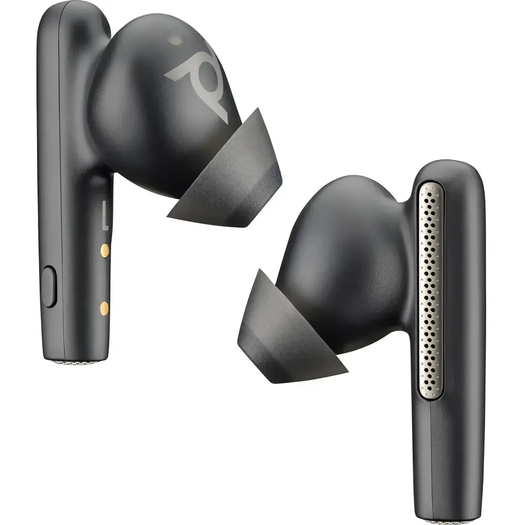 Наушники TWS Poly Voyager Free 60+ Earbuds + BT700C + TSCHC Black - фото 2
