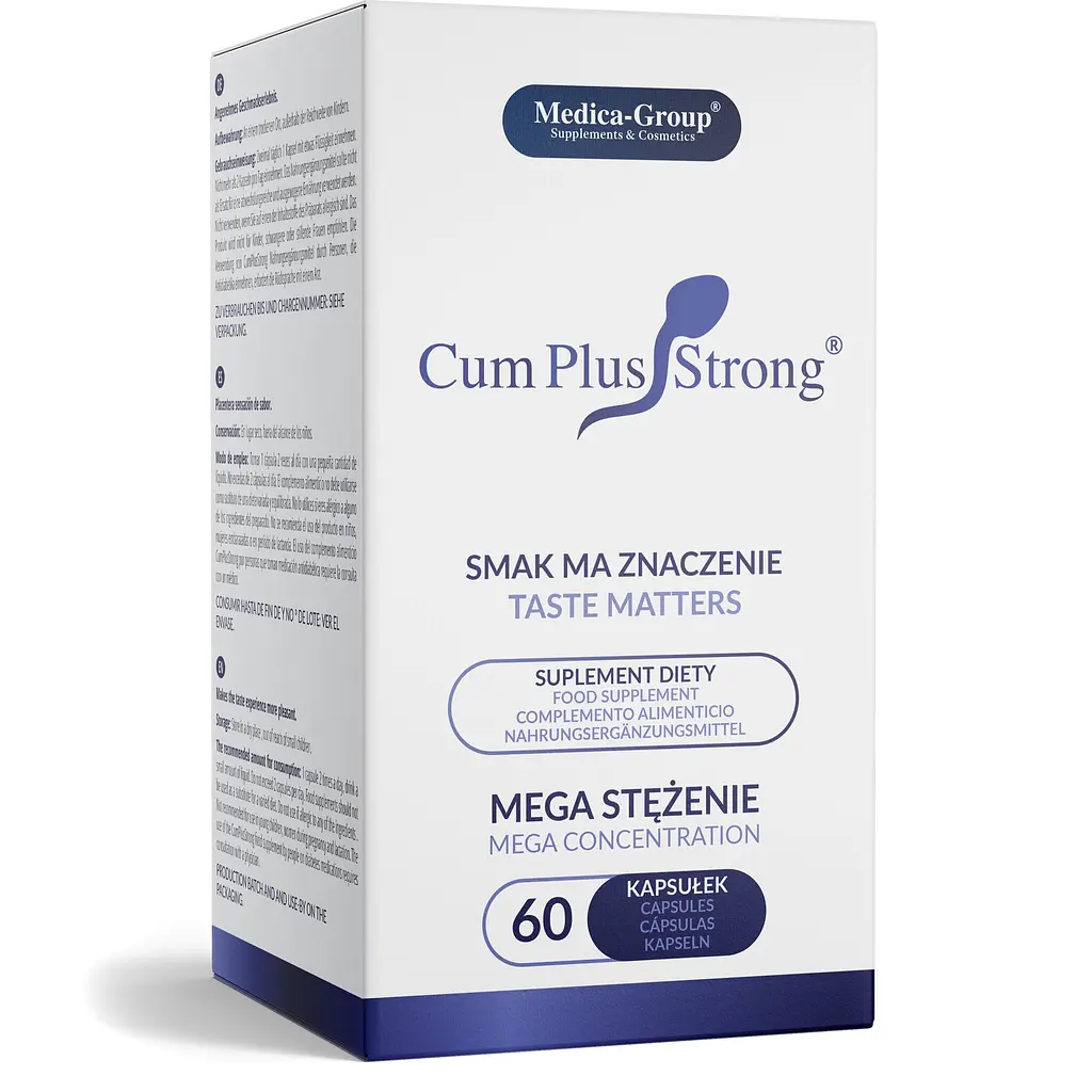 Дієтична добавка Medica-Group Cum Plus Strong Diet Supplement для покращення якості сперми 60 капсул - фото 3
