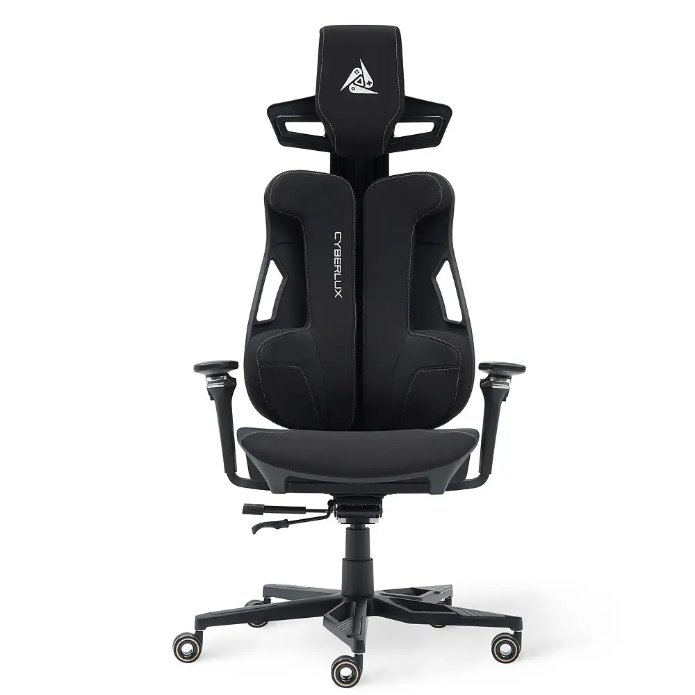 Геймерське крісло Cyberlux V10 Fabric Black (арт. GM-V10 FB) - фото 7