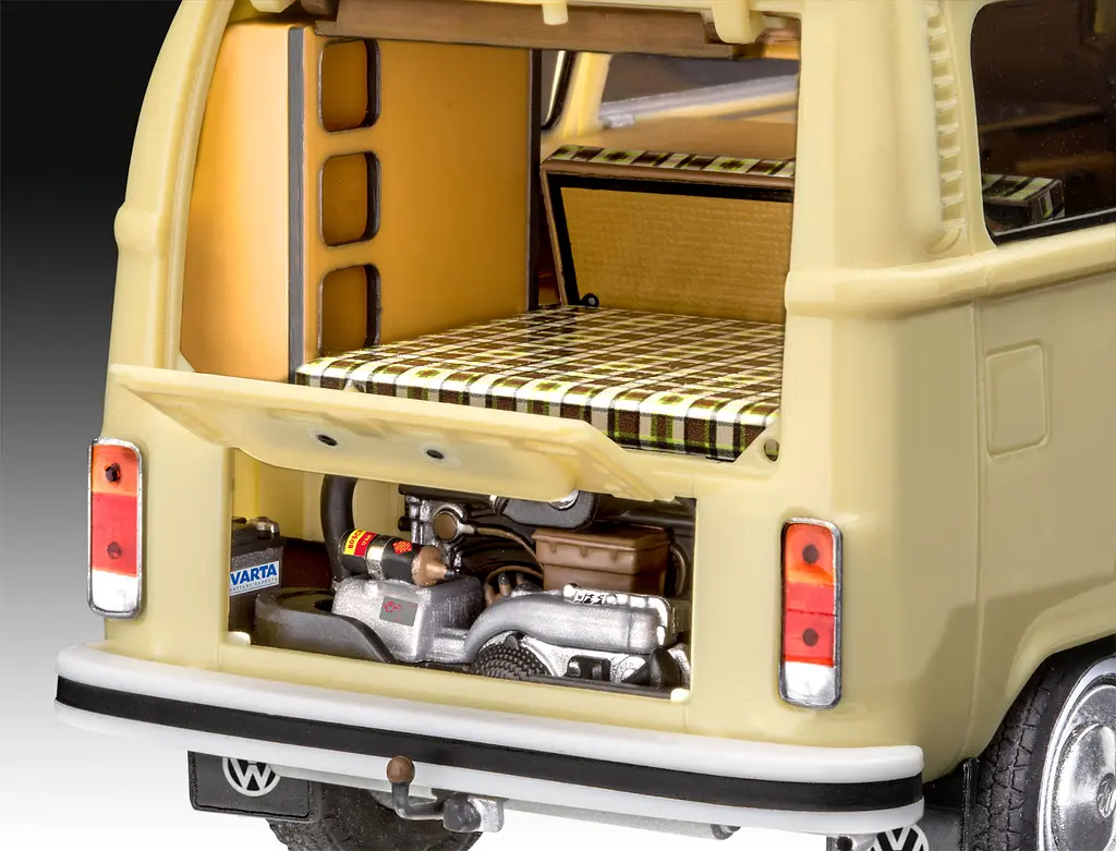 Конструктор Revell мікроавтобус VW T2 Camper бежевий 67676 - фото 5