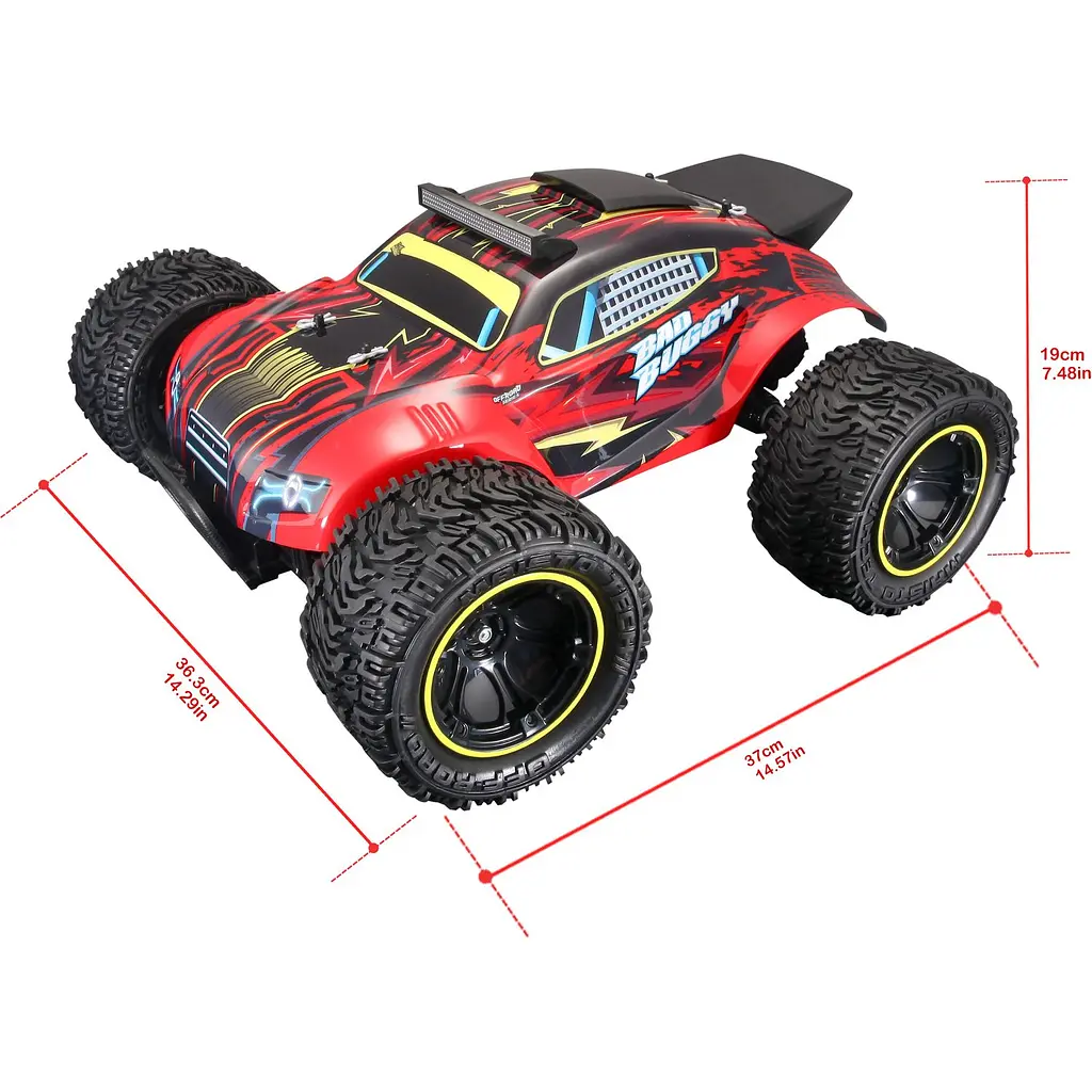 Машинка іграшкова на радіокеруванні Maisto Tech Bad Buggy (81464 red) - фото 13