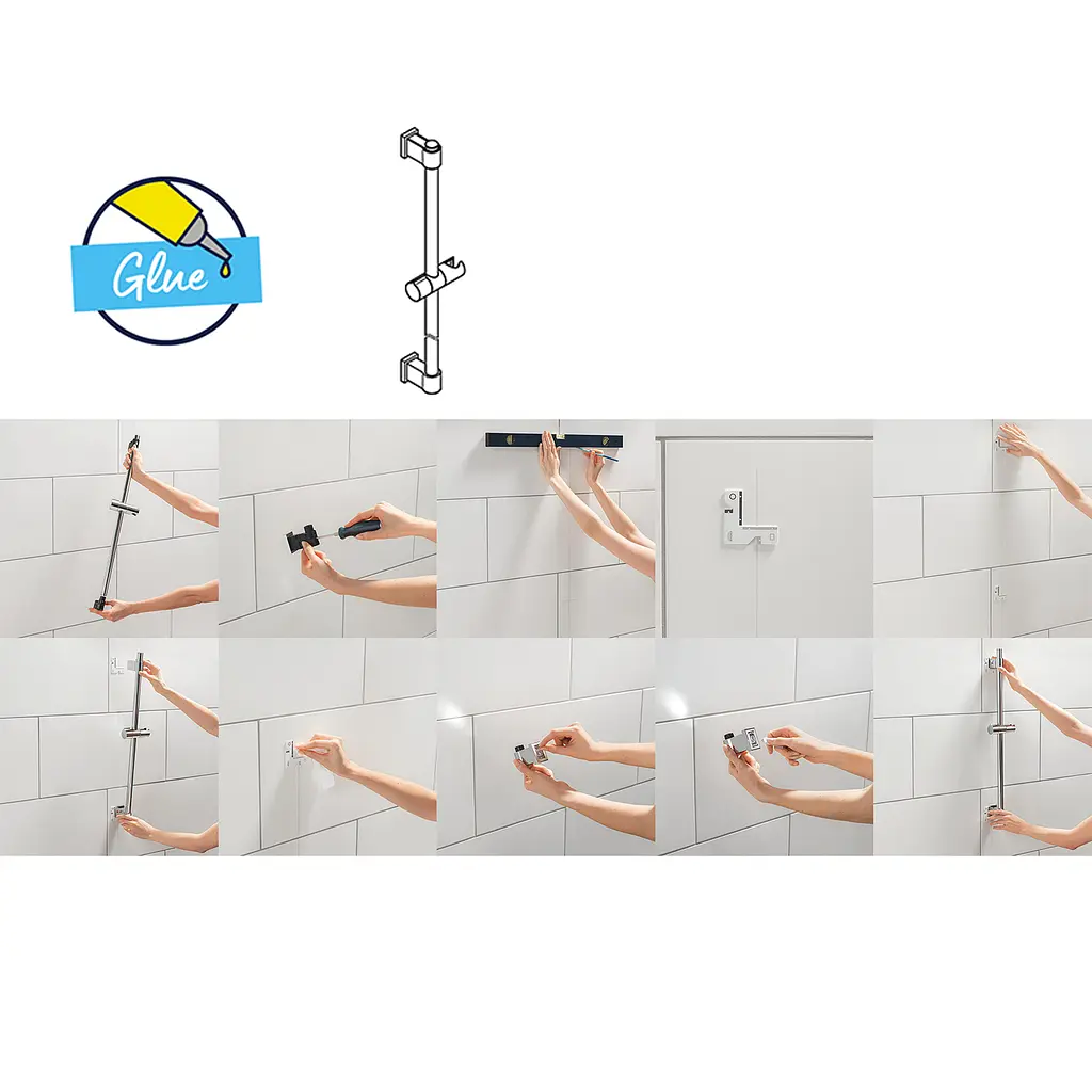 Душовий гарнітур Grohe QuickFix Vitalio Start 110 27942001, Хром - фото 6