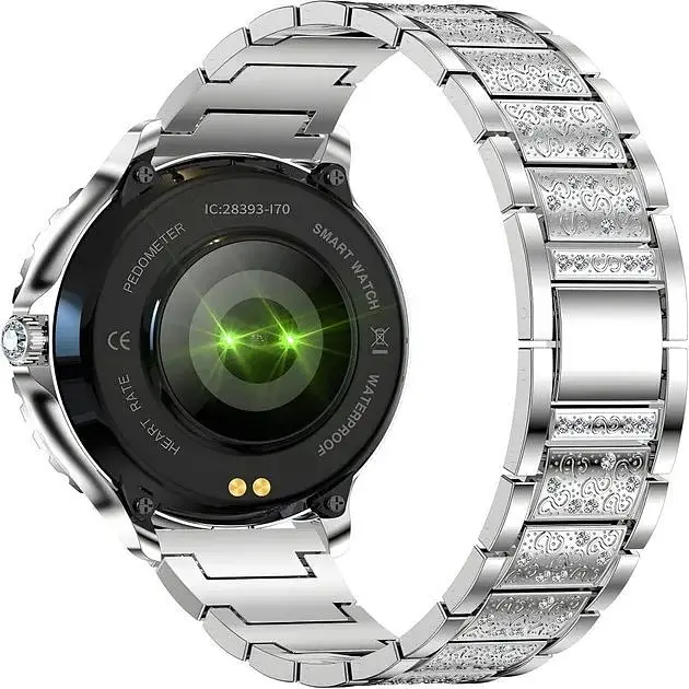 Смарт-годинник для жінок Smart Fitonme Silver Lux з моніторингом здоров'я - фото 2