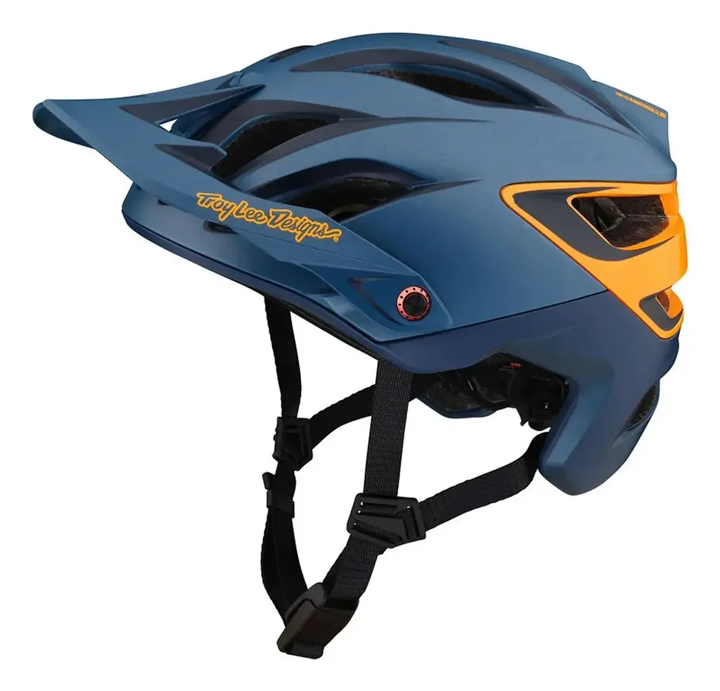 Велошолом Troy Lee Designs A3 Helmet Uno Blue M/L (1106-150267113) - фото 3