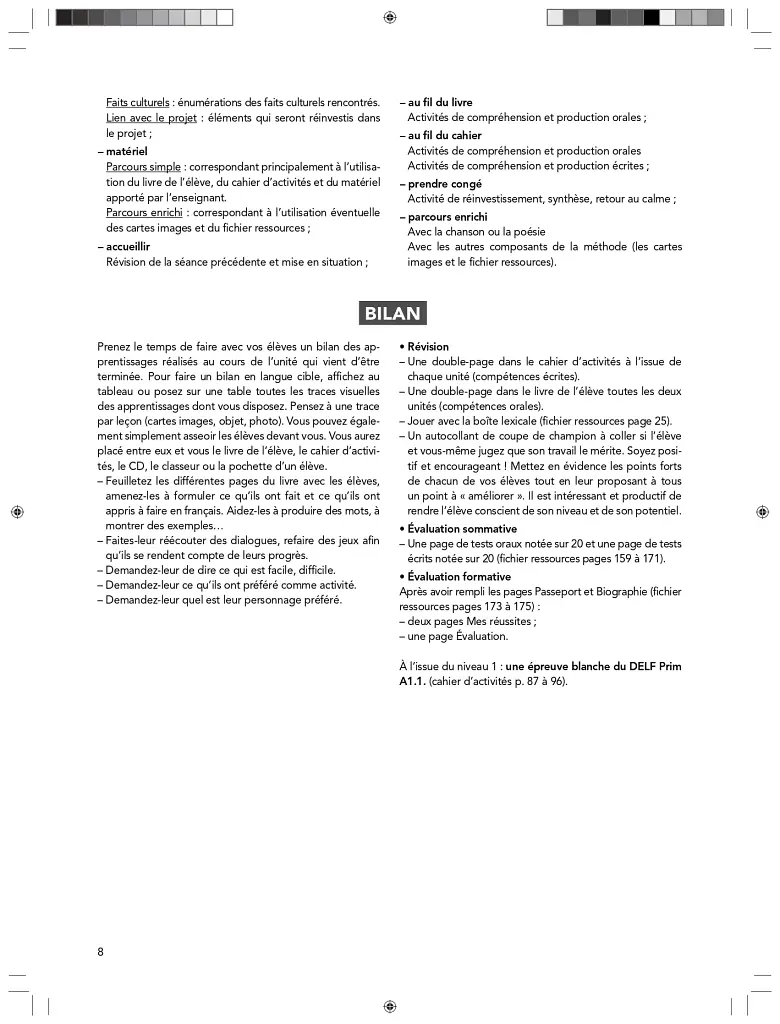Les Loustics. Niveau 1. Guide pedagogique A1.1 - фото 9