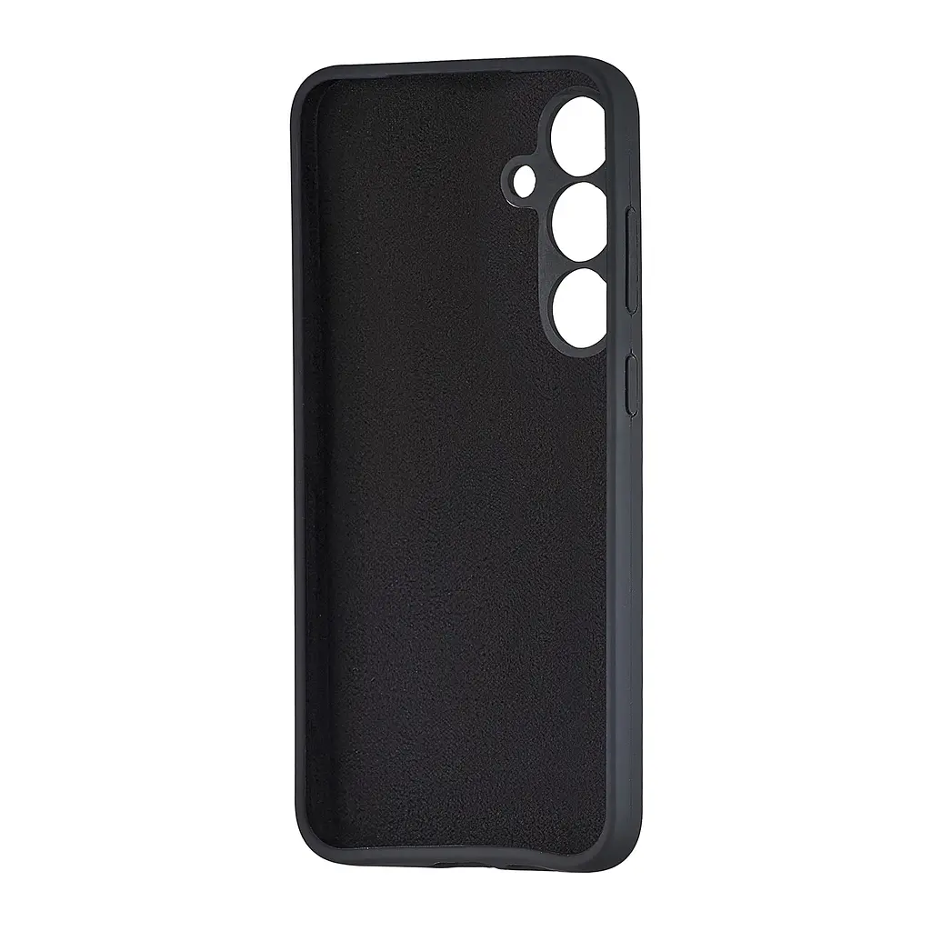Чохол Silicone Case Samsung S24 Plus (S926) Black - фото 2