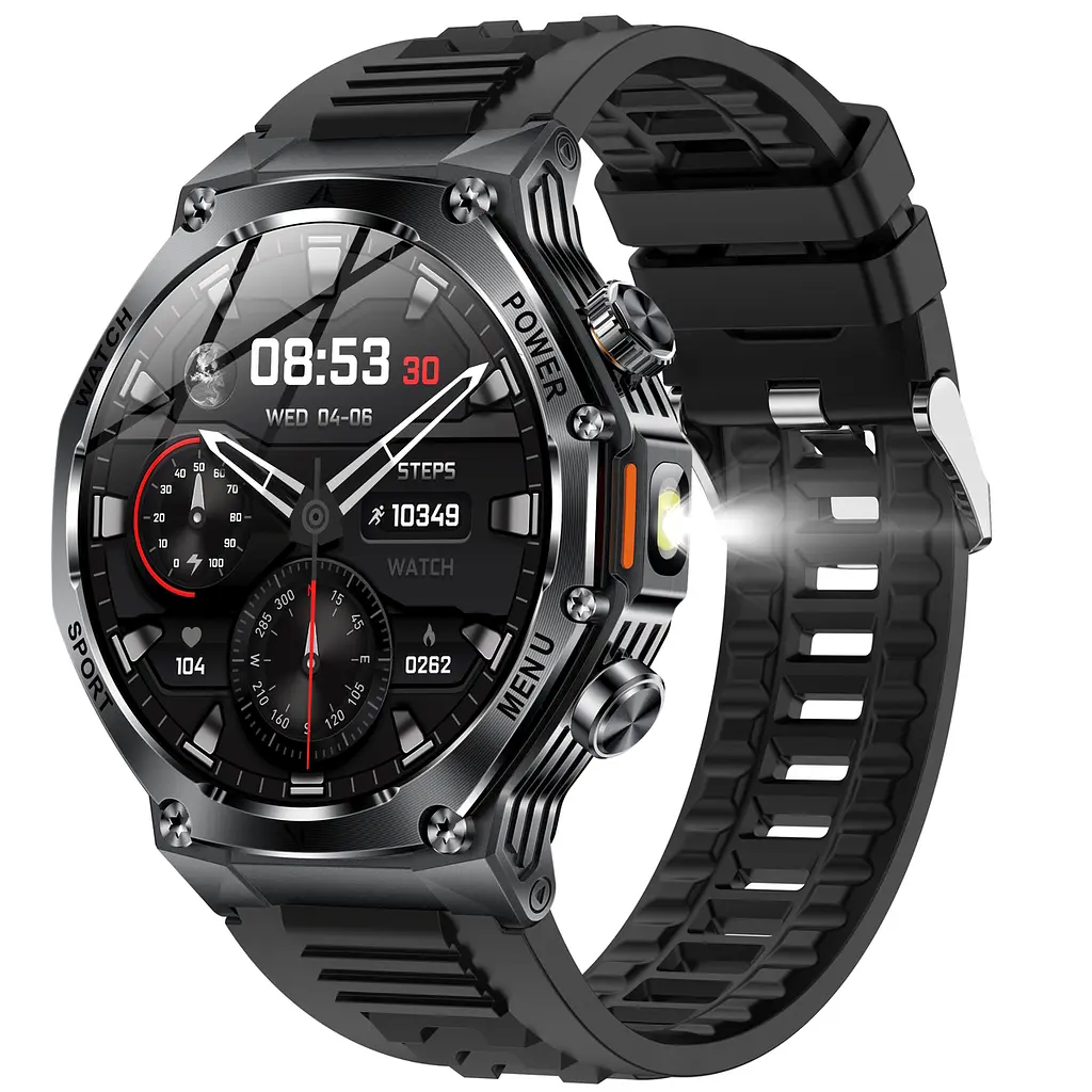 Часы Smart Surf X Pro Black Rubber, 2 ремешка - фото 2