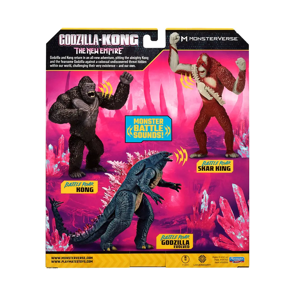 Ігрова фігурка Godzilla vs Kong Ґодзілла готова до бою зі звуком 18 см (35506) - фото 6