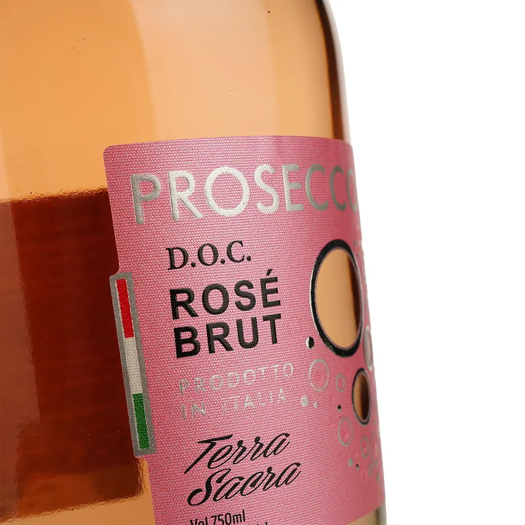 Вино ігристе Terra Sacra Prosecco Rose Brut DOC Serena рожеве сухе 0.75 л - фото 4
