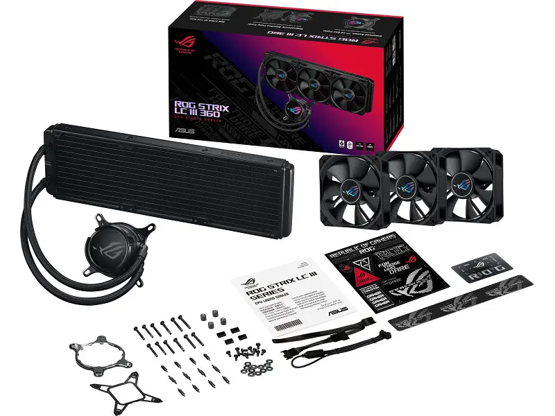 Система водяного охолодження Asus ROG Strix LC III 360 (90RC00T0-M0UAY0) - фото 6