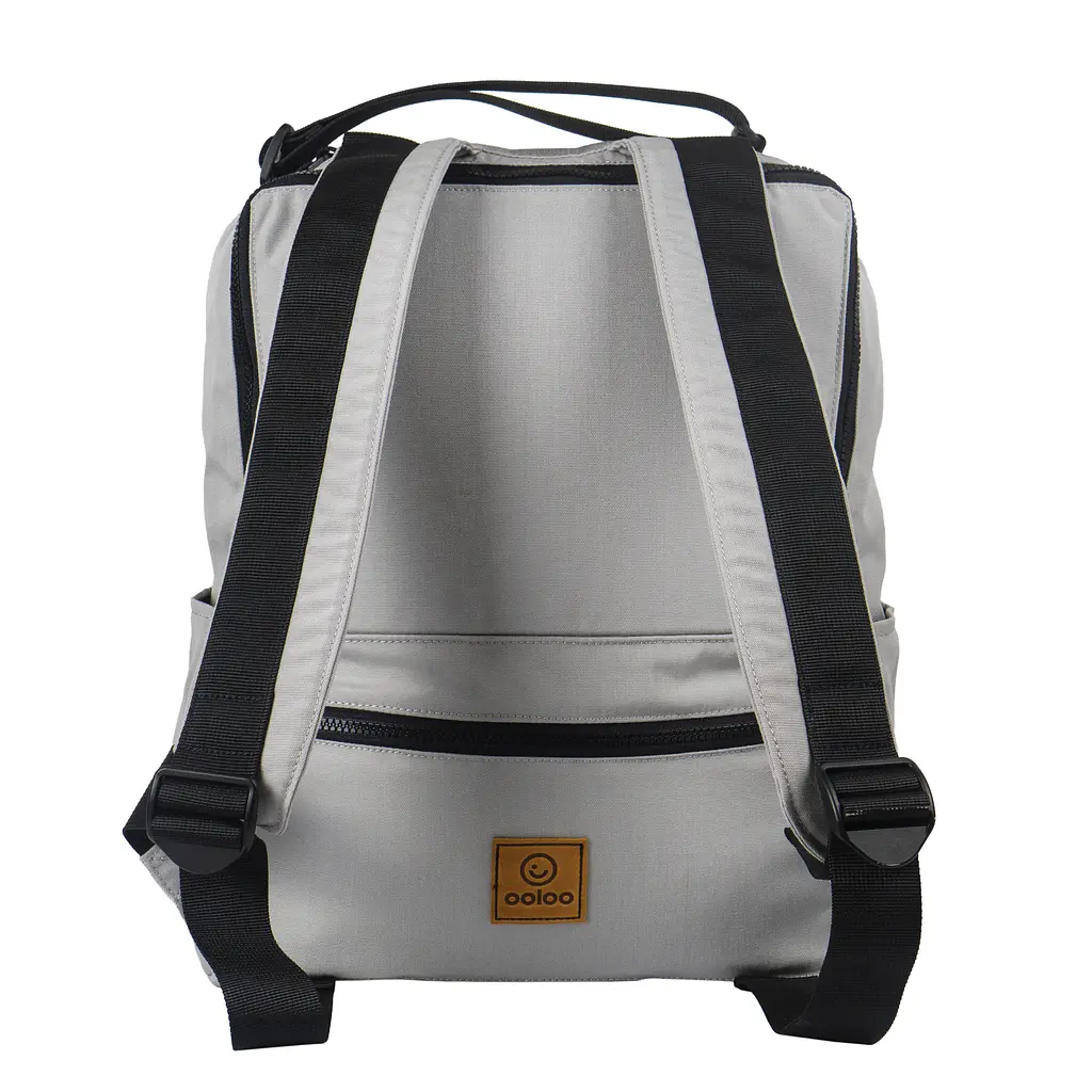 Рюкзак-антивор OOLOO Кенгуру mini 40x30x12 см, светло-серый 2649 - фото 3