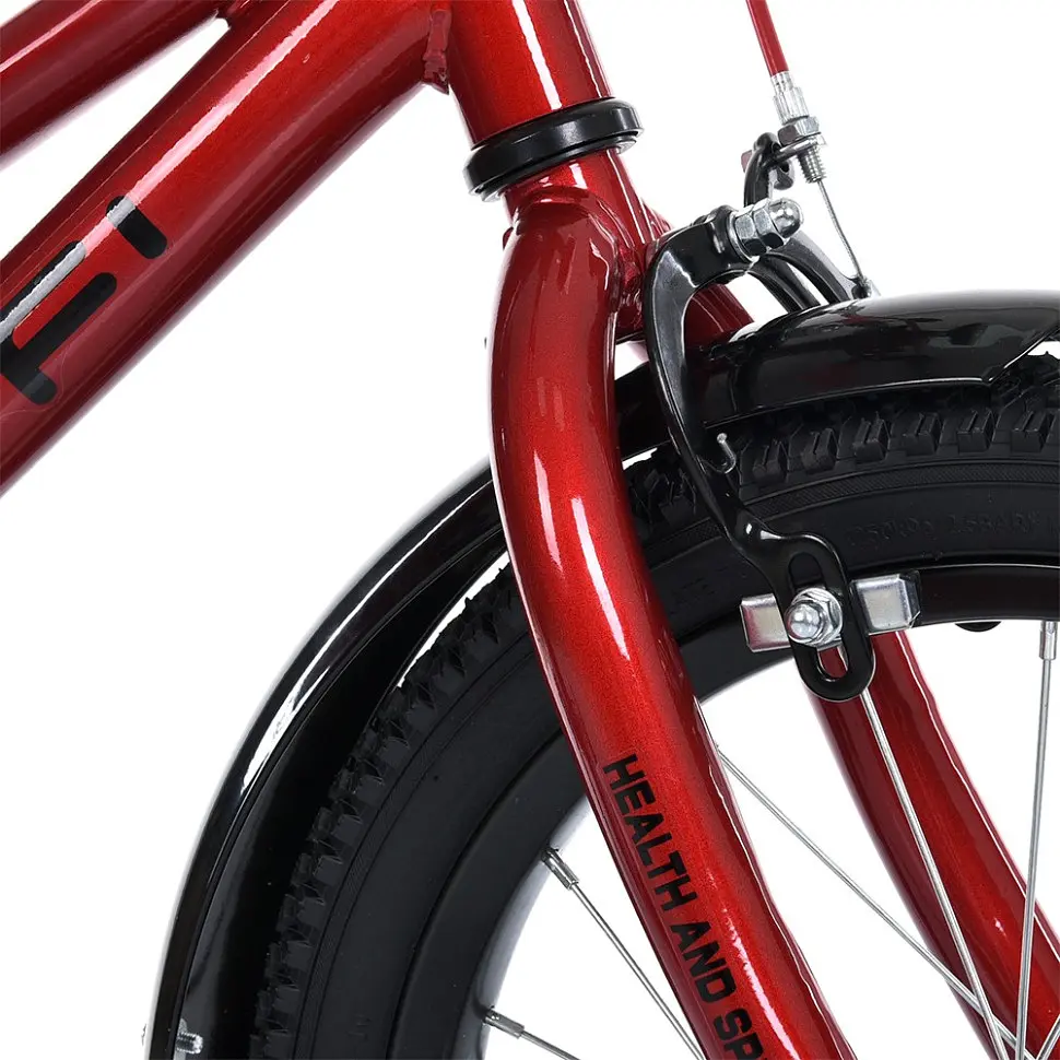 Велосипед дитячий Prof1 MB 18011 18 дюймів червоний - фото 5