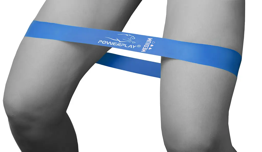 Гумка для фітнесу Mini Power Band 1мм. Medium (7.5 кг) PowerPlay 50х5 см fit0011926 - фото 4