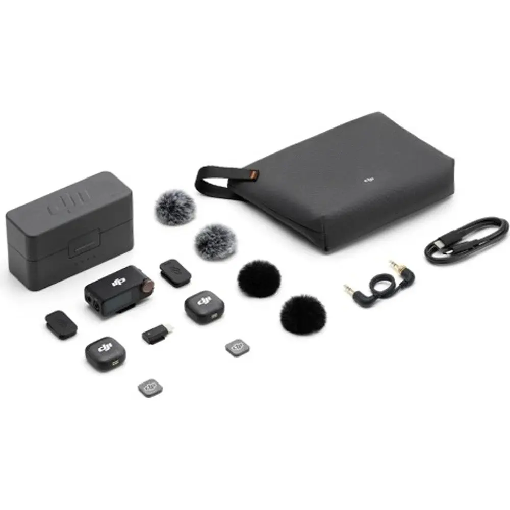 Мікрофонна радіосистема DJI Mic 3 (2 TX + 1 RX + Charging Case) (CP.RN.00000480.01) - фото 5