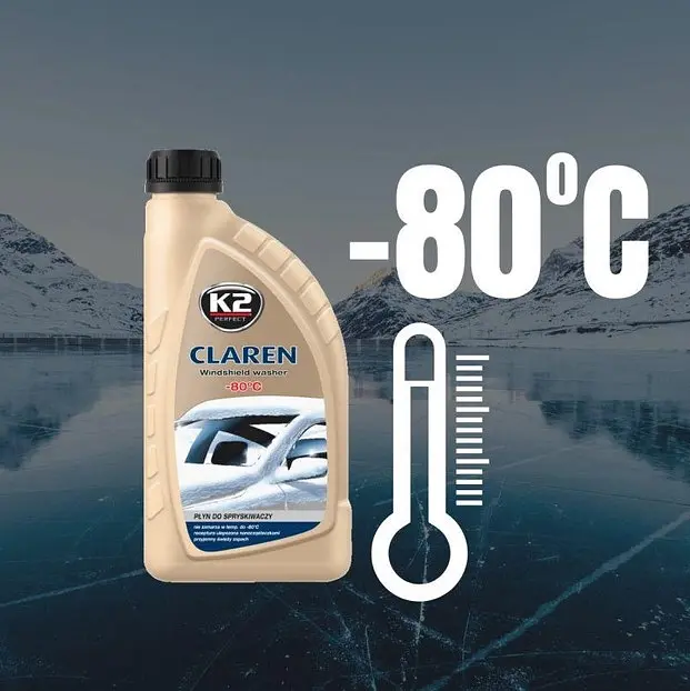 Зимовий омивач скла концентрат Нейтральний K2 -80°C 1 л (K611) - фото 7