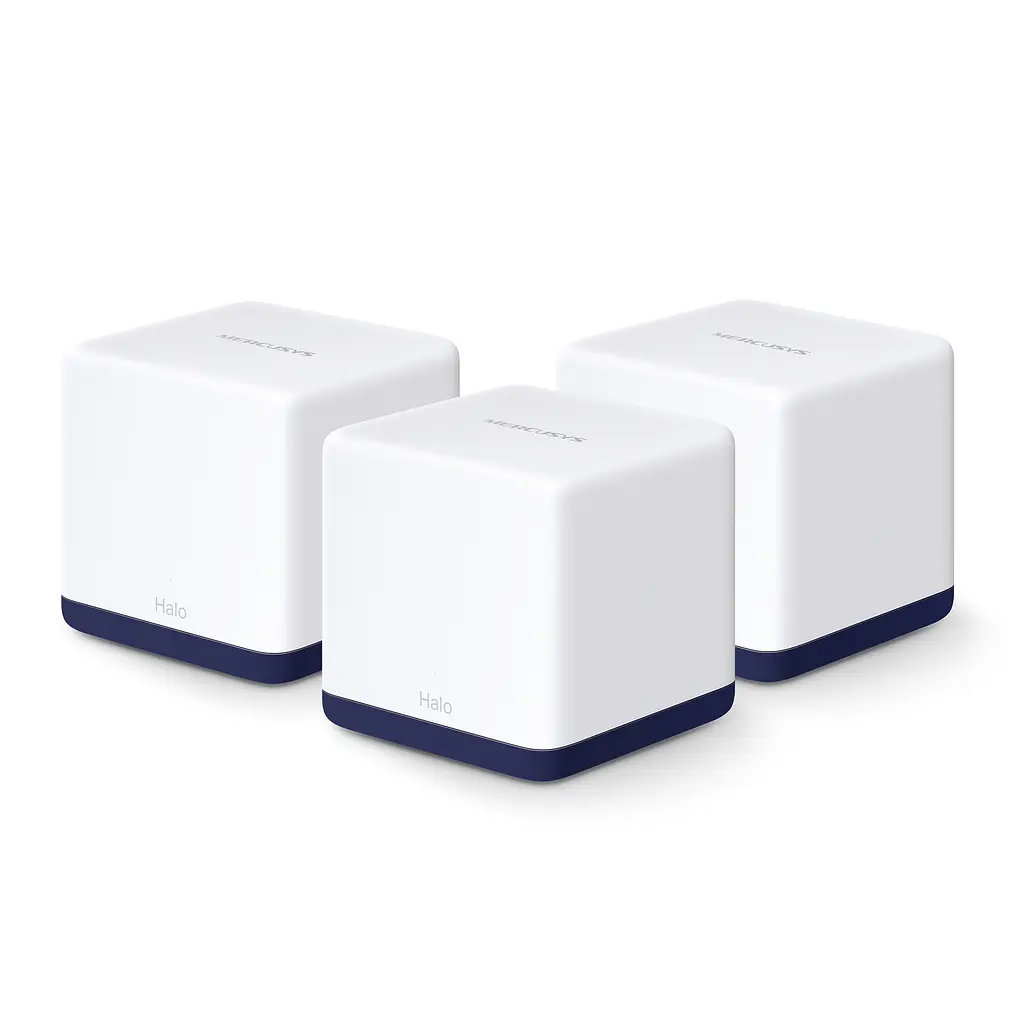 Система WiFi-Mesh Halo H50 AC1900, 3xGE LAN/WAN, 3мод Mercusys teh0017063 - фото 2