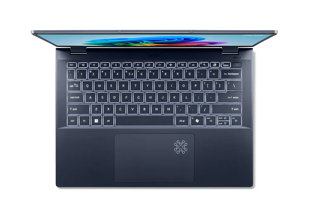 Ноутбук Acer Swift 14 AI SF14-51 14' 2.8K OLED, Intel U7-258V, 32GB, F1TB, UMA, Win11, синій (NX.J2KEU.003) - фото 4