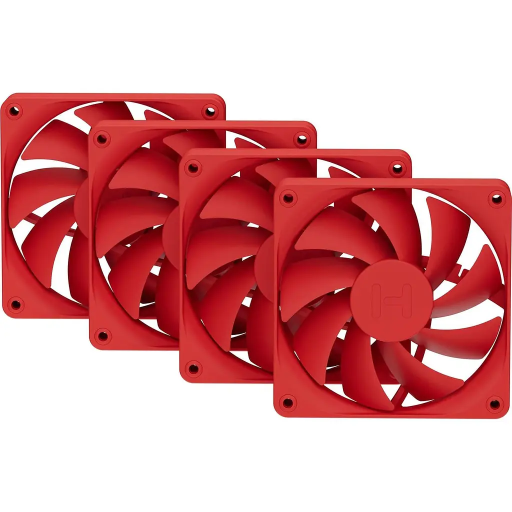 Комплект вентиляторів HYTE FA12 Wild Cherry 4-Pack (FAN-HYTE-FA12-RR-4)