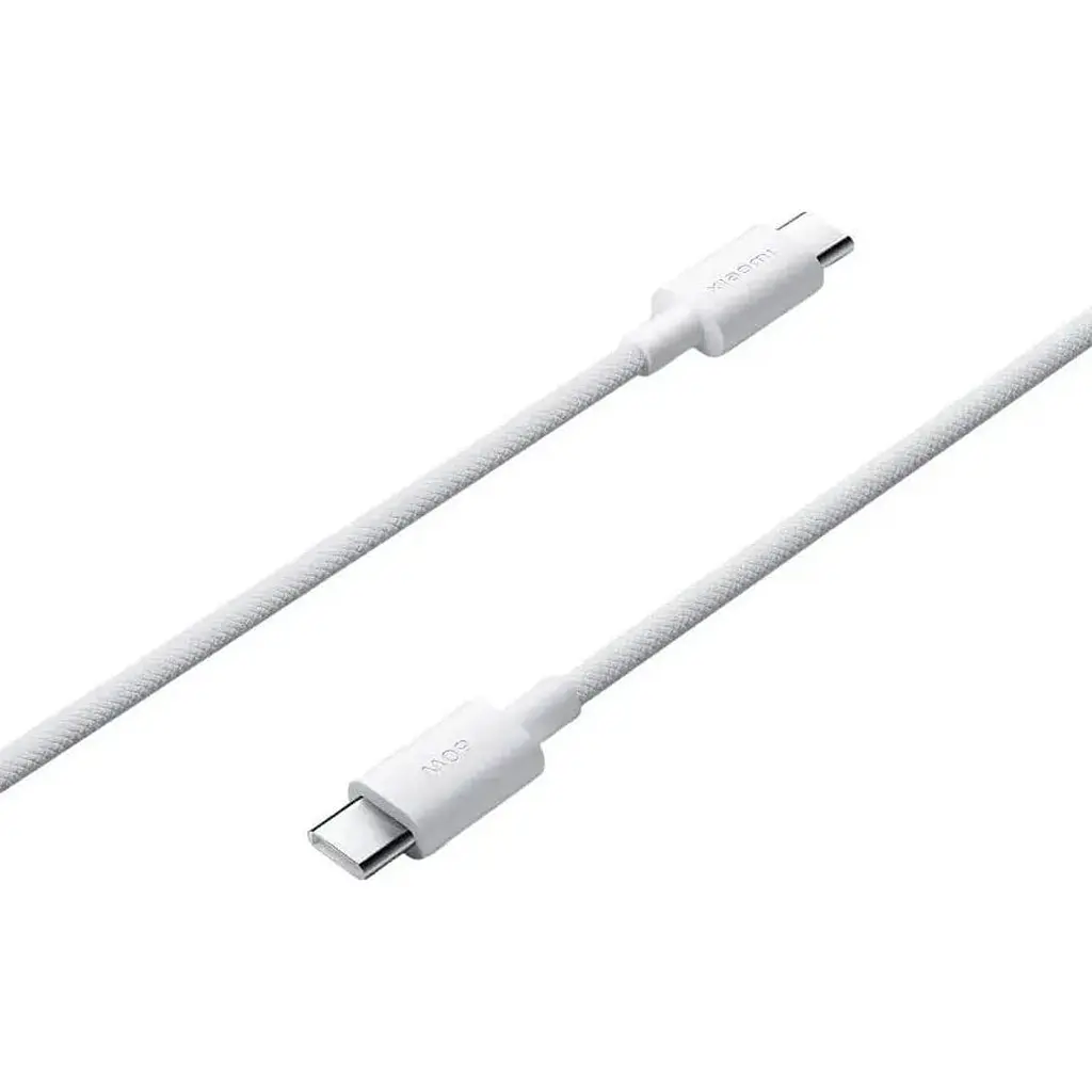 Кабель Xiaomi USB-С to USB-C 3A 1m White (BHR087GL) [162666] - фото 2