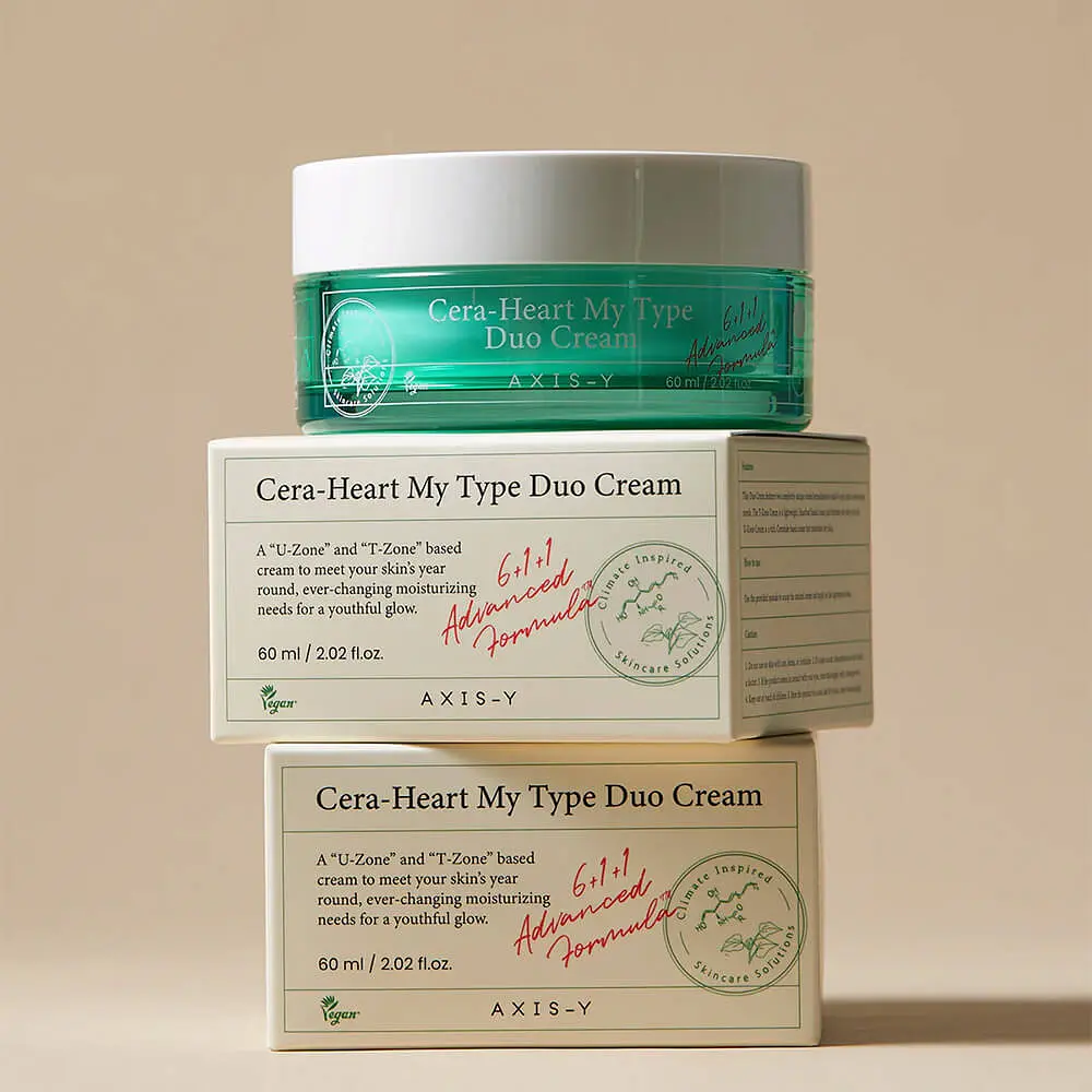 Крем подвійний для комбінованої шкіри Cera-Heart My Type Duo Cream AXIS-Y 60 мл - фото 3