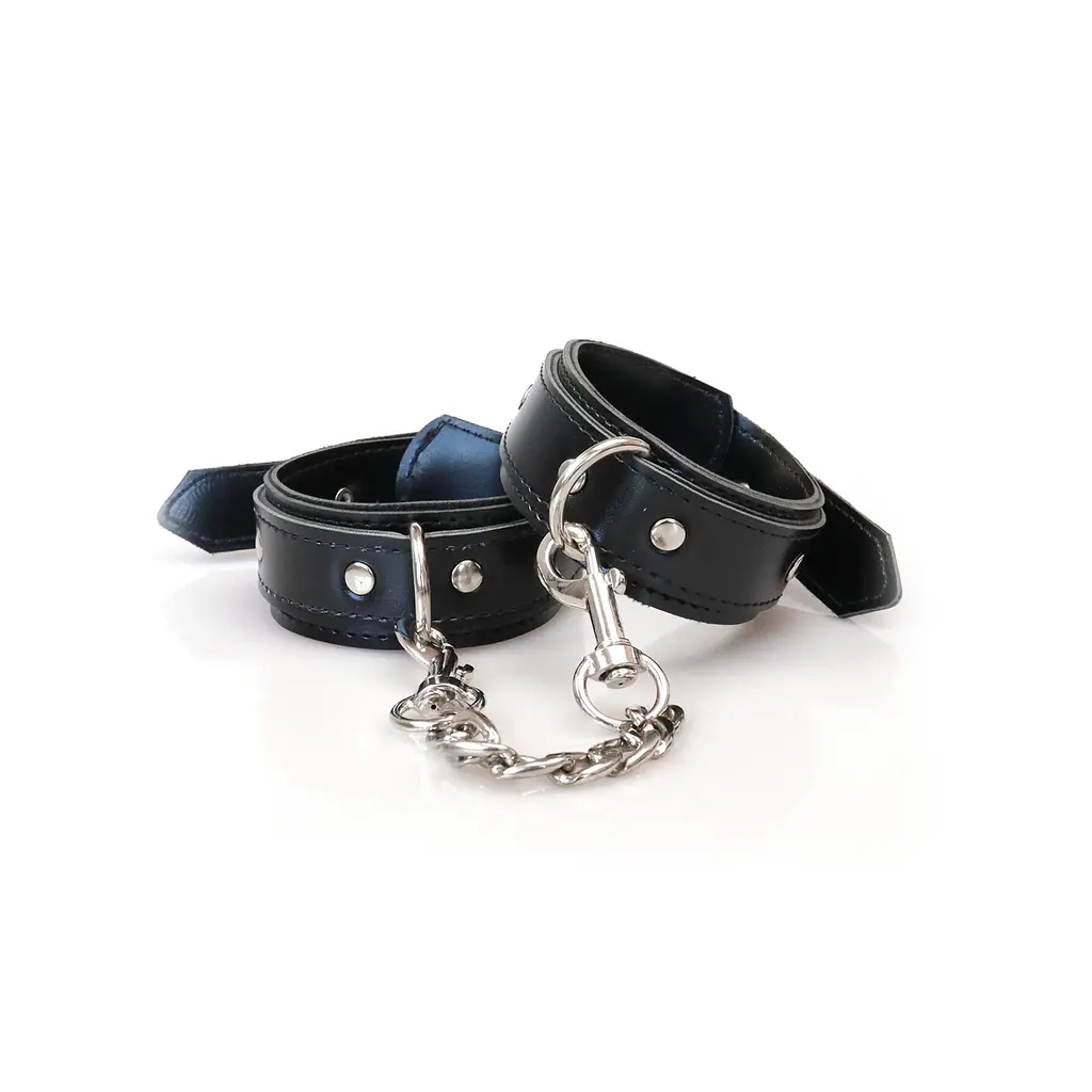 Наручники з екошкіри Art of Sex - Handcuffs Emoji, колір чорний Art of Sex SO9976 99822 - фото 3