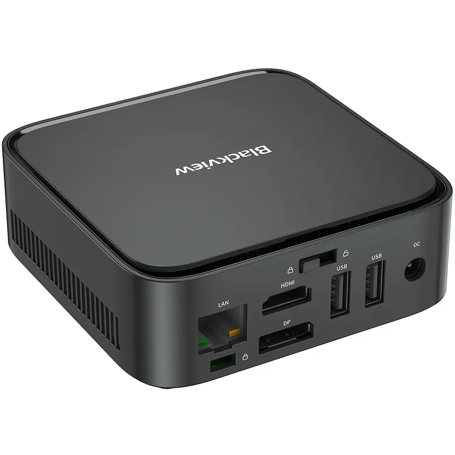 Комп'ютер Blackview Mini PC MP50 BLACK AMD Ryzen 5 3500U/16GB/SSD512GB/K&M - фото 4
