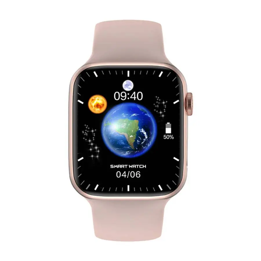 Смарт годинник з пульсоксиметром IWO Smart Watch 15 Pro 45 mm Gold (IW00015P44G) - фото 2
