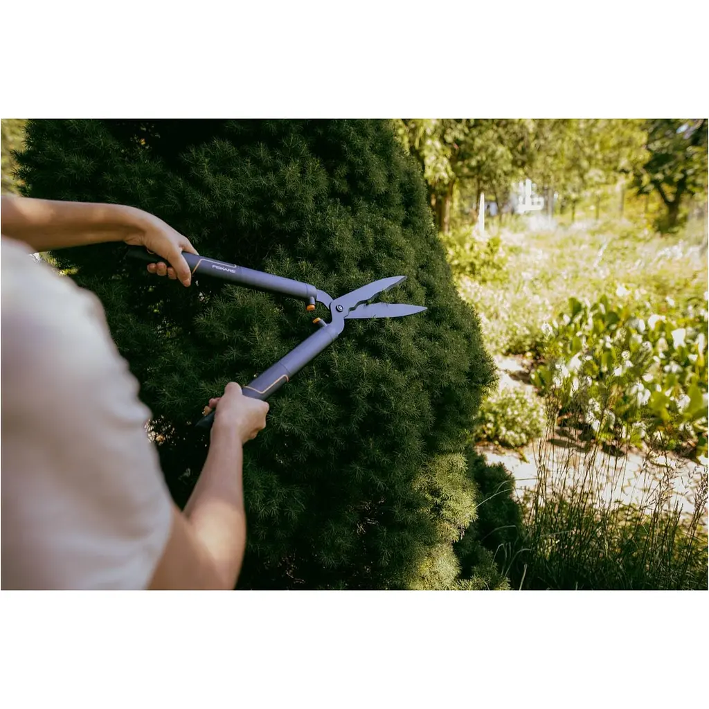 Ножиці для живої огорожі Fiskars SingleStep (1001433) - фото 12