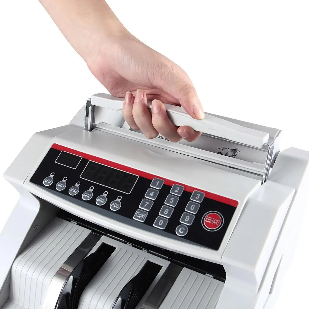 Лічильник банкнот Bill Counter RIAS 2108 з детектором UV White (np2_6608) - фото 8