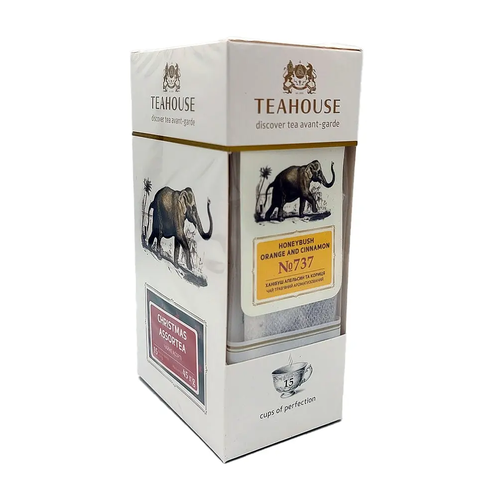 Чай порційний Teahouse Perfect Cup Christmas Assortea 15 шт. x 3 г - фото 2