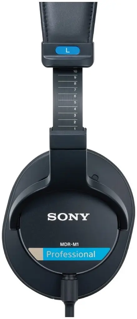 Навушники Sony MDR-M1 накладні дротові чорні - фото 2