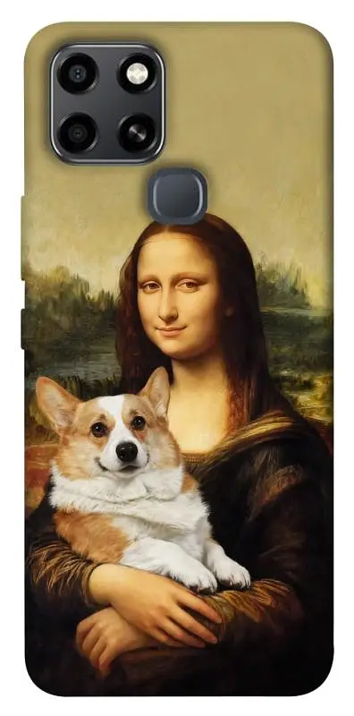 TPU чохол Demsky Mona corgi для Infinix Smart 6