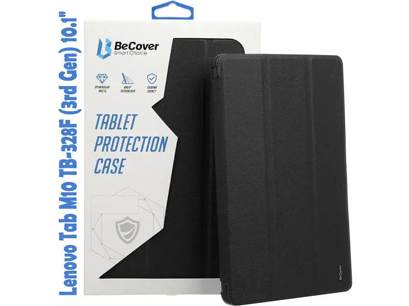 Чохол BeCover Smart Case для Lenovo Tab M10 TB-328F (3rd Gen) 10.1 Black (708281)
