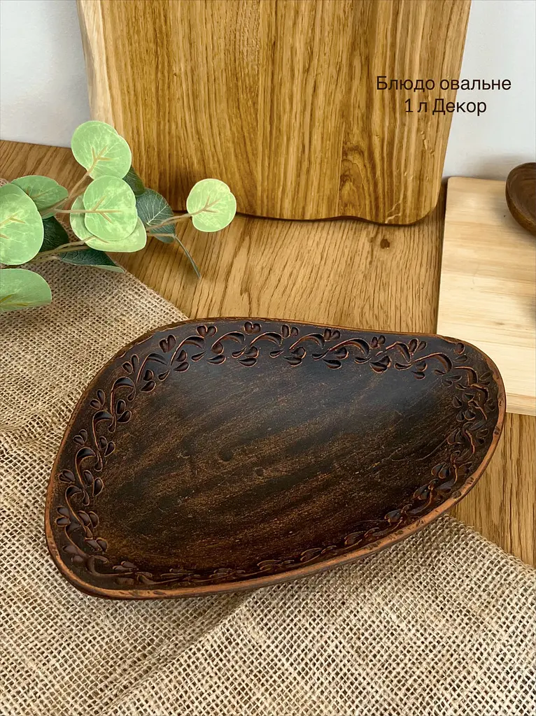 Столовый сервиз подарочный керамической (глиняной) посуды Декор - фото 6