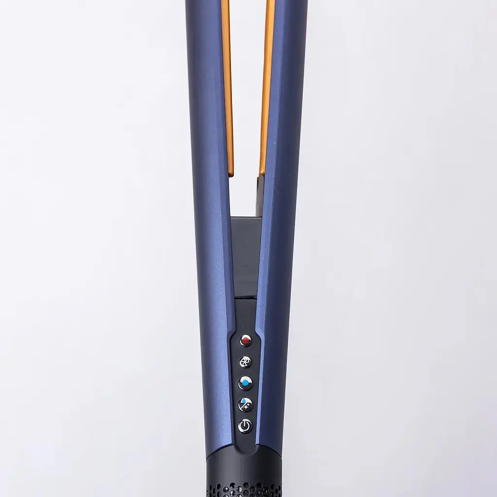 Випрямляч для волосся Smart X Air Straightener 2 швидкості 5 режимів 1300 Вт Синій/золото - фото 6