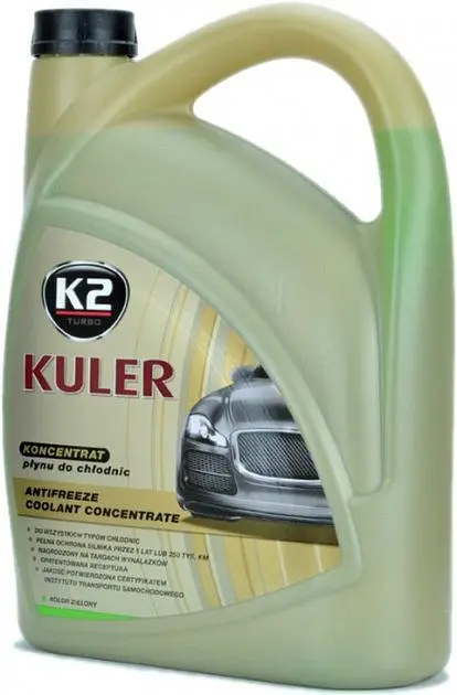 Антифриз концентрат K2 Kuler Long Life -80 Зелений G11 5 л (T215Z) - фото 2
