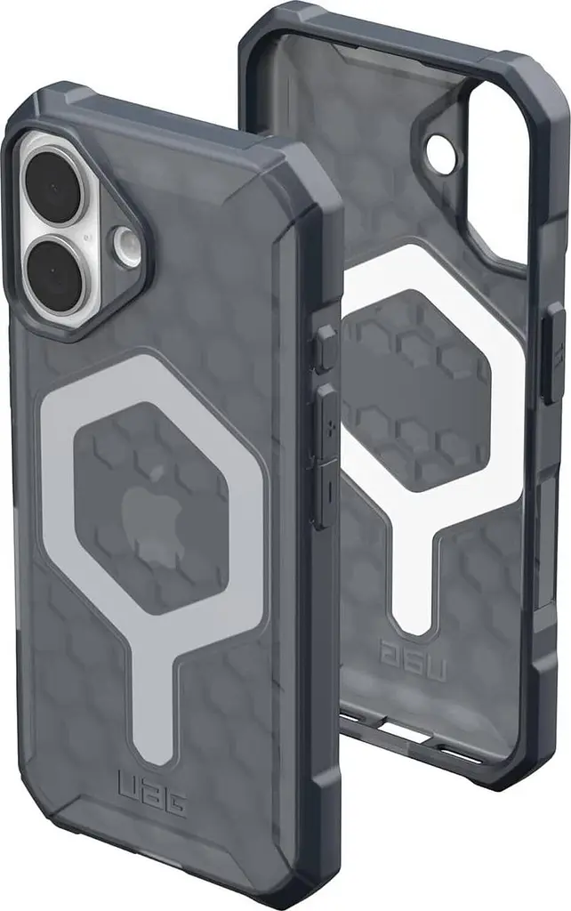 Чохол протиударний UAG Essential Armor MagSafe для iPhone 16 (6.1") Ash 114450113131 - фото 10