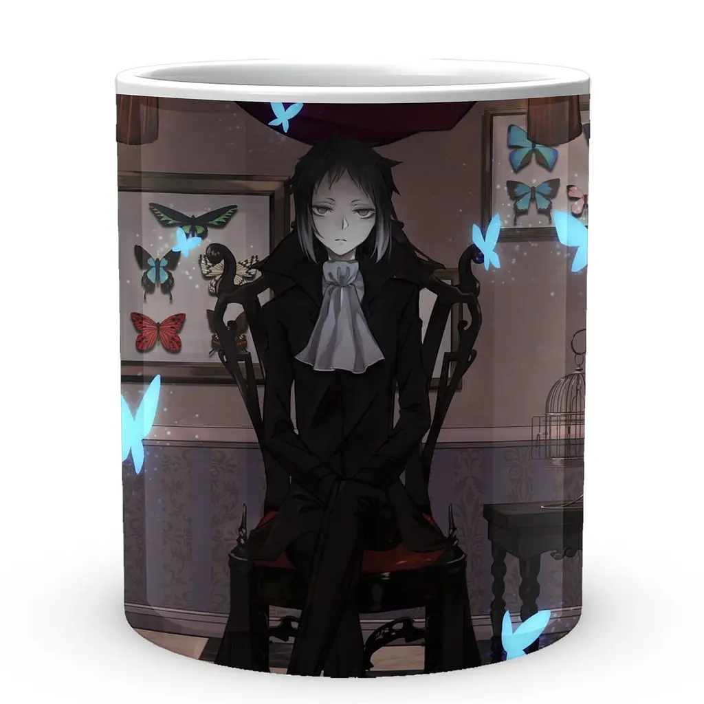 Кружка GeekLand Bungou Stray Dogs Проза Бродячих Псов Акутагава BSD 26 330 мл белая - фото 2