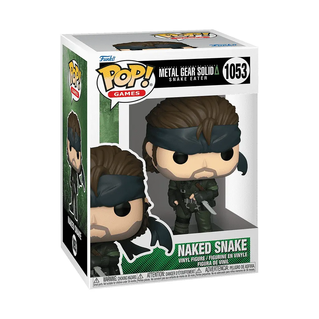 Фигурка Funko POP Games: Metal Gear Solid - Naked Snake det0018372 - фото 2
