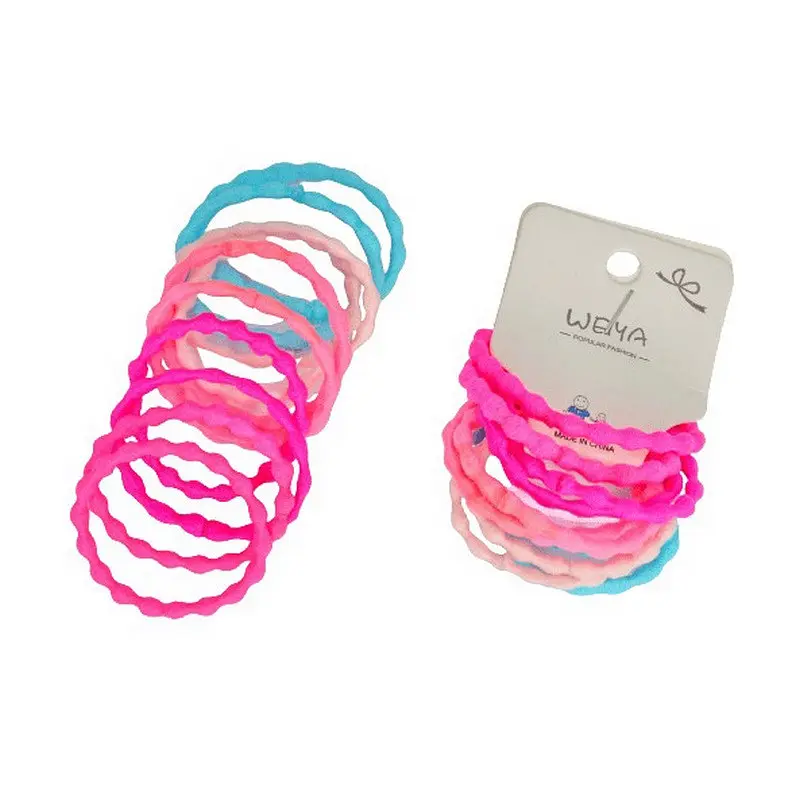 Набір резинок для волосся "Міні" La-beauty 0108-322-2 різнокольорові, 100 штук - фото 2